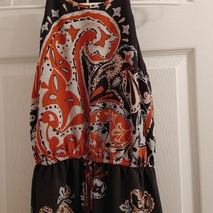 Cute midi-length summer dress